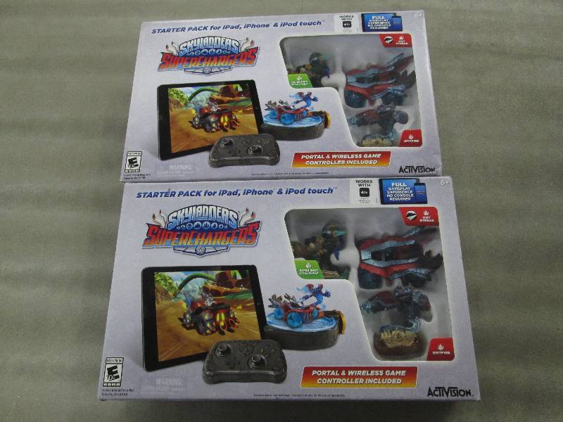 lot 260 image: Lot of 2 Skylanders SuperChargers S...