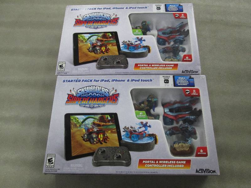 lot 261 image: Lot of 2 Skylanders SuperChargers S...