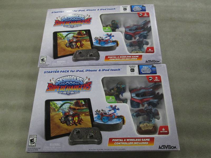 lot 262 image: Lot of 2 Skylanders SuperChargers S...
