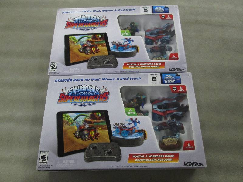 lot 263 image: Lot of 2 Skylanders SuperChargers S...