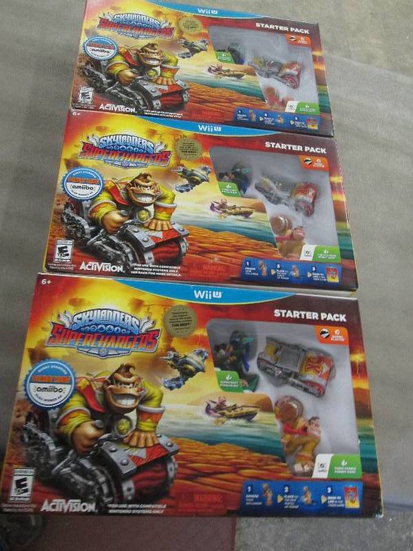 lot 264 image: Lot of 3 Skylanders Super Chargers ...