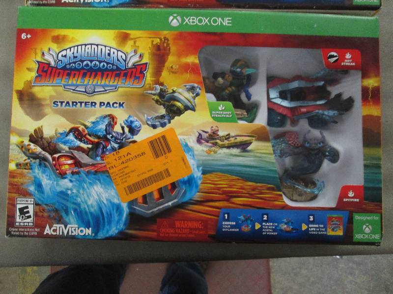 lot 269 image: Lot of 3 Skylanders Super Chargers ...