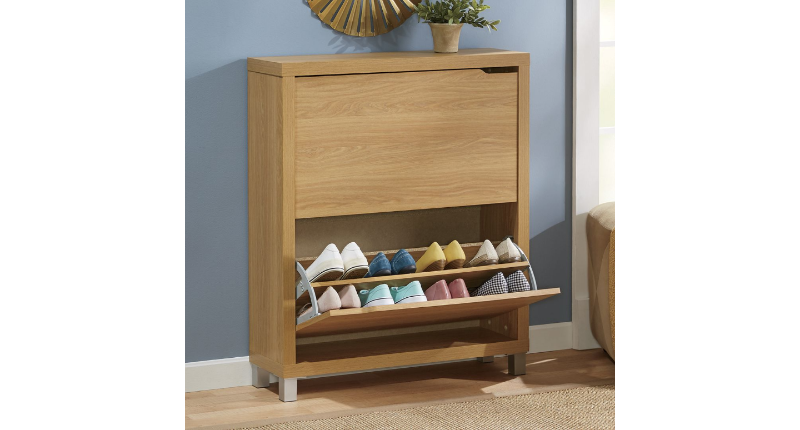lot 17 image: Madison 2-Door Shoe Storage open bo...