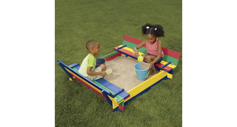 lot 75 image: Convertible Sandbox open box Retail...