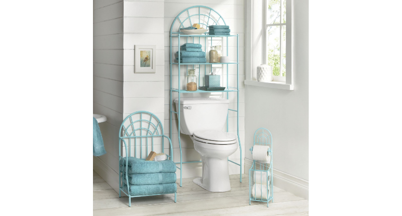 lot 112 image: 3-Piece Arched Bath Set open box Re...