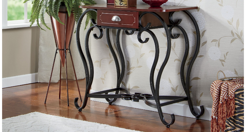 lot 119 image: Entry Table(only) open box Retail $...
