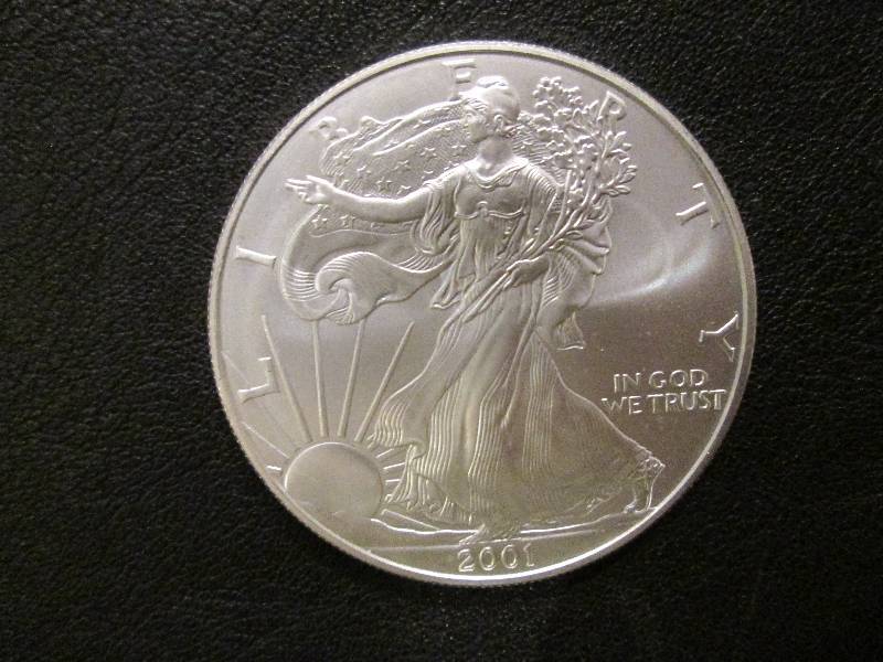 2001 American Eagle 1 oz. .999 fine...