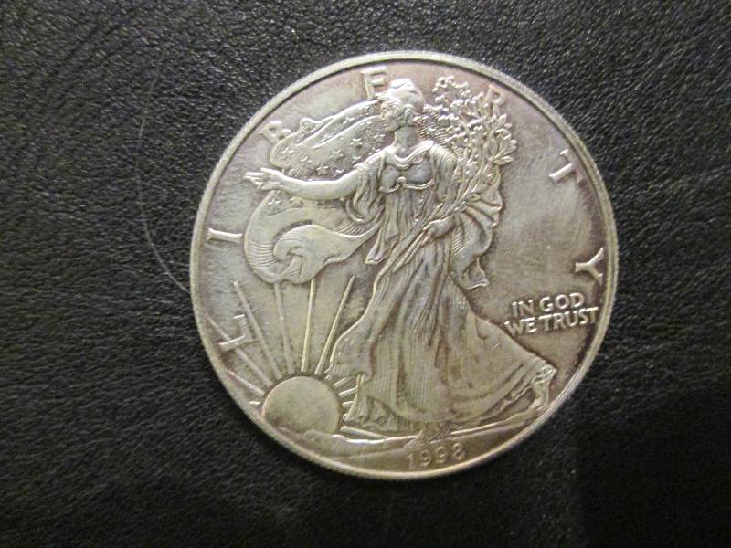 1998 American Eagle 1 oz .999 fine ...