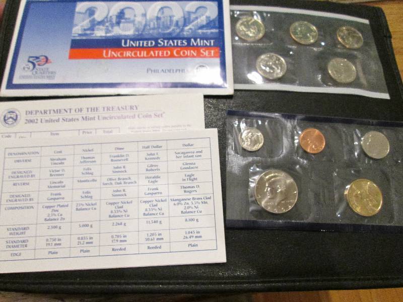 2002 P Uncirculated Set...
