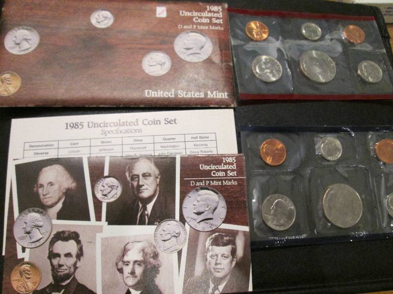 1985 D and P Uncirculated Set...