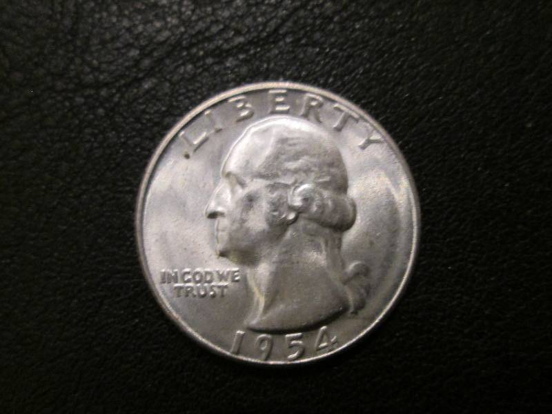 1954 S Uncirculated Quarter...