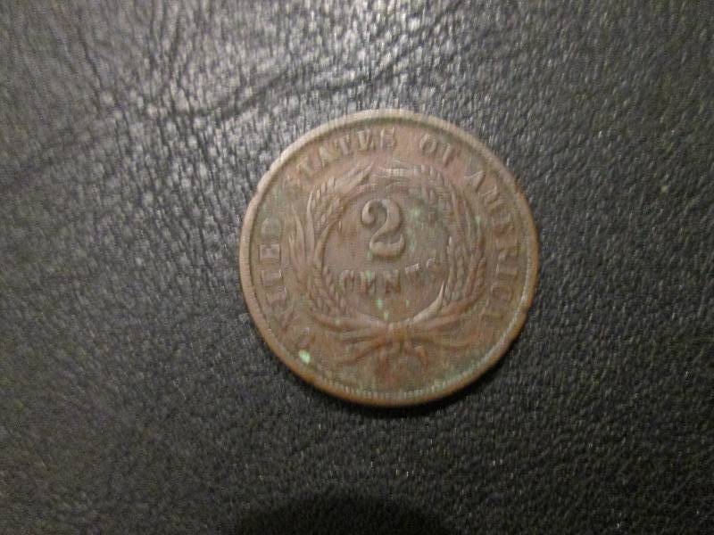 1864 2 Cent Piece...