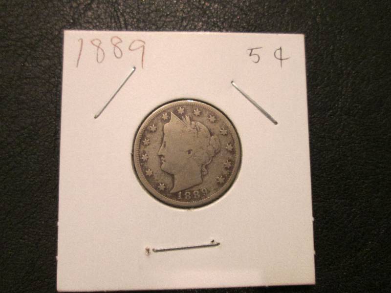 1889 Nickel...