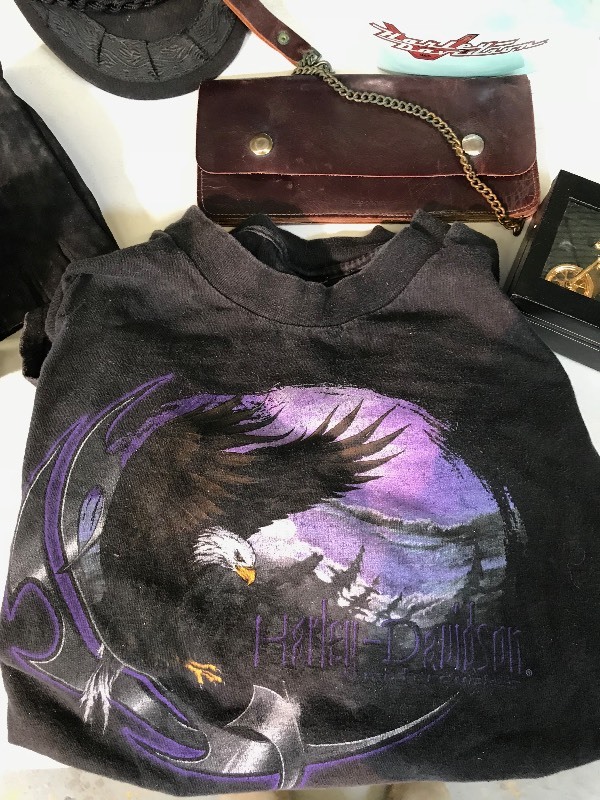 HARLEY DAVIDSON ATTIRE AND NOVELTIES