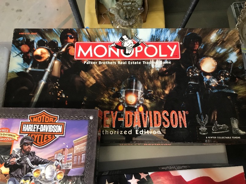 HARLEY DAVIDSON GAMES AND NOVELTIES