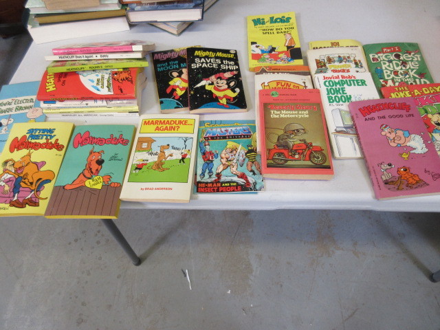 MARMADUKE, HEATHCLIFF, MIGHTY MOUSE, JOKE BOOKS
