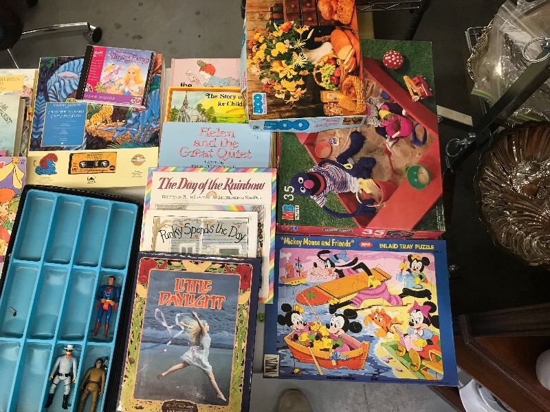 BOOKS, PUZZLES, AUDIO AND MISC.