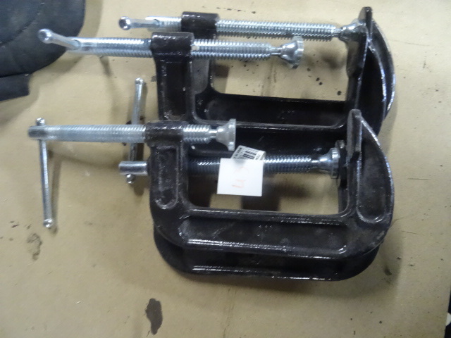 lot 43 image: New 4 C Clamps. Qty 4...