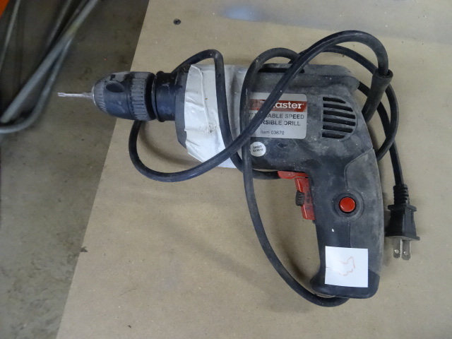 lot 53 image: Drill master 38 variable speed dri...