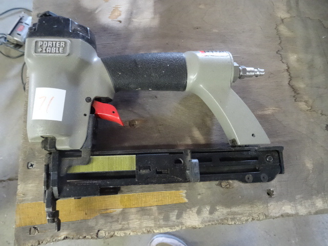 lot 71 image: Porter Cable air stapler. NS100A...