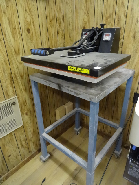 lot 92 image: 24 x 16 heat press. 120 volt...