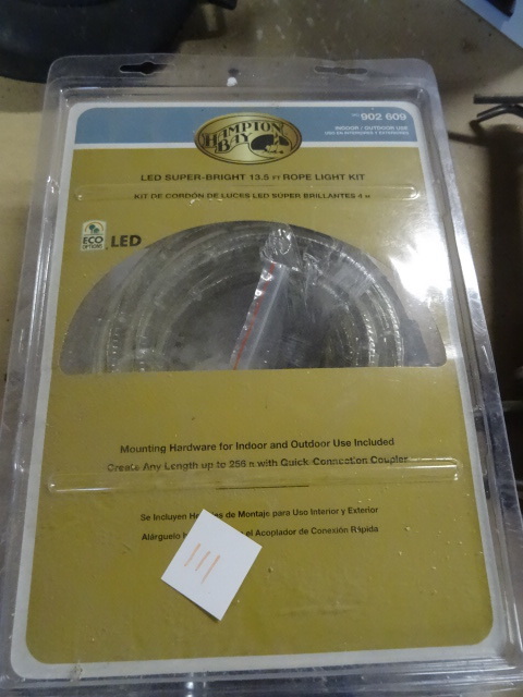lot 111 image: Hampton Bay Led Super bright rope l...