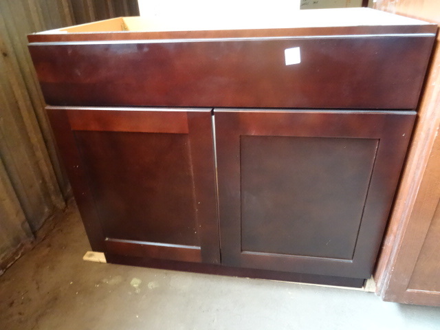 lot 131 image: Brand new 2 door base cabinet. 36 x...