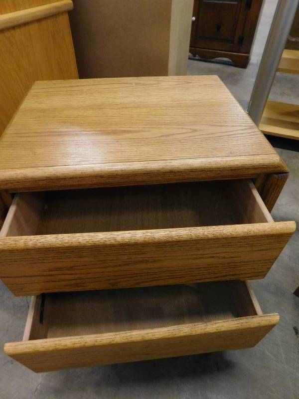 Two Drawer Night Stand
