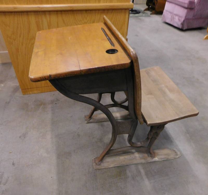 Antique Student Desk
