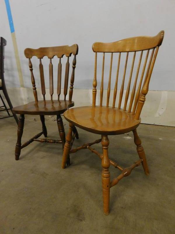 Two Misc. Kitchen Chairs