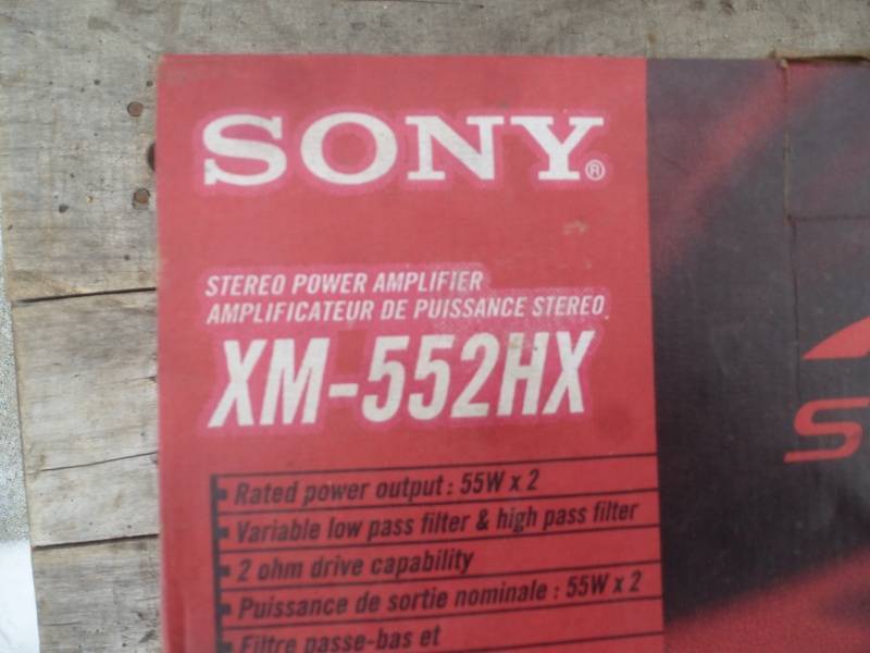 Sony X Plode Amplifier