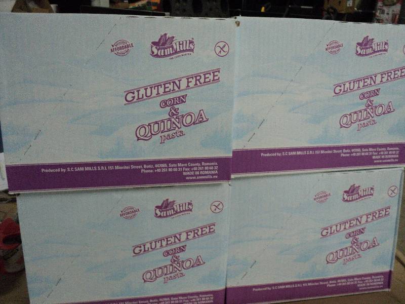 lot 17 image: 4 boxes of gluten free corn and qui...