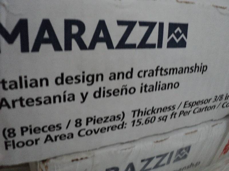 lot 33 image: 10 cases of Marazzi Italian design ...
