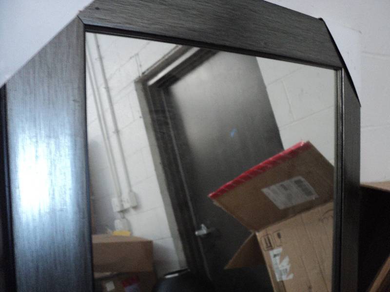 lot 57 image: 30x42 mirror...
