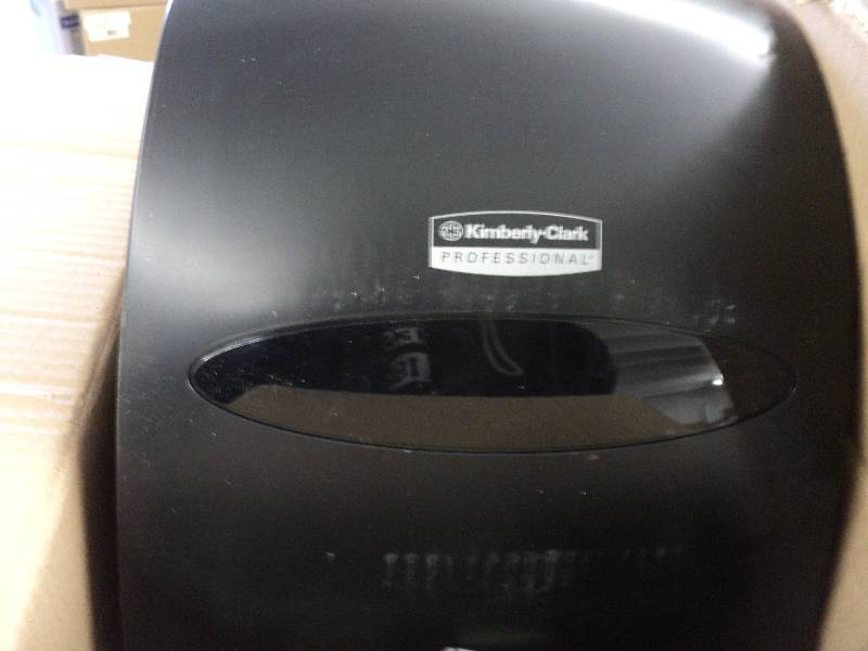 lot 66 image: Kimberly Clark towel dispenser...