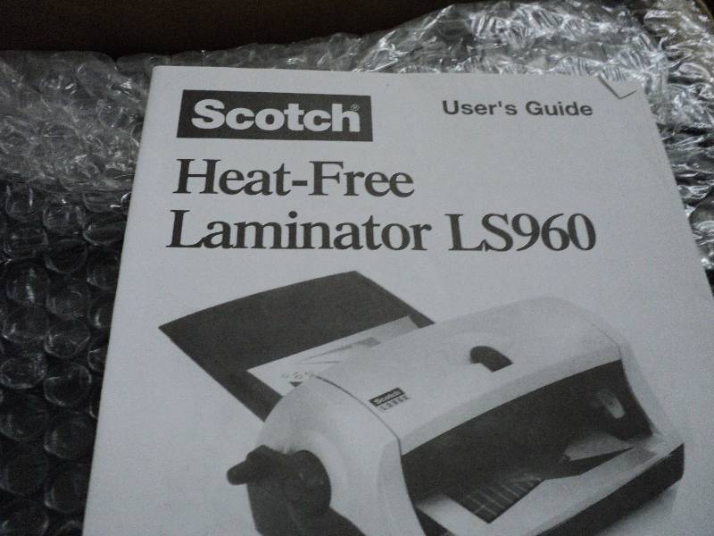lot 77 image: heat free scotch laminatool S960...