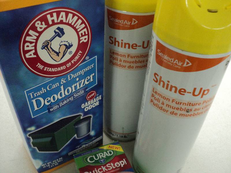 lot 80 image: shine-up furniture polish, arm and ...