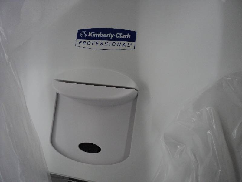 lot 97 image: Kimberly Clark seat cover dispenser...