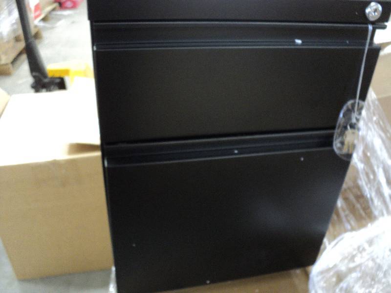 lot 112 image: Alera 2 drawer file cabinet with ke...