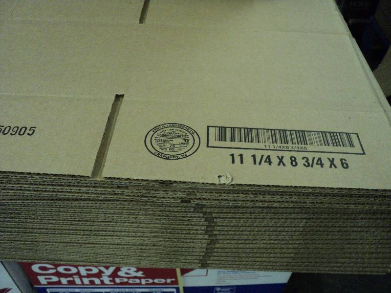 lot 148 image: 22 boxes, size 11.4x8.75x6...