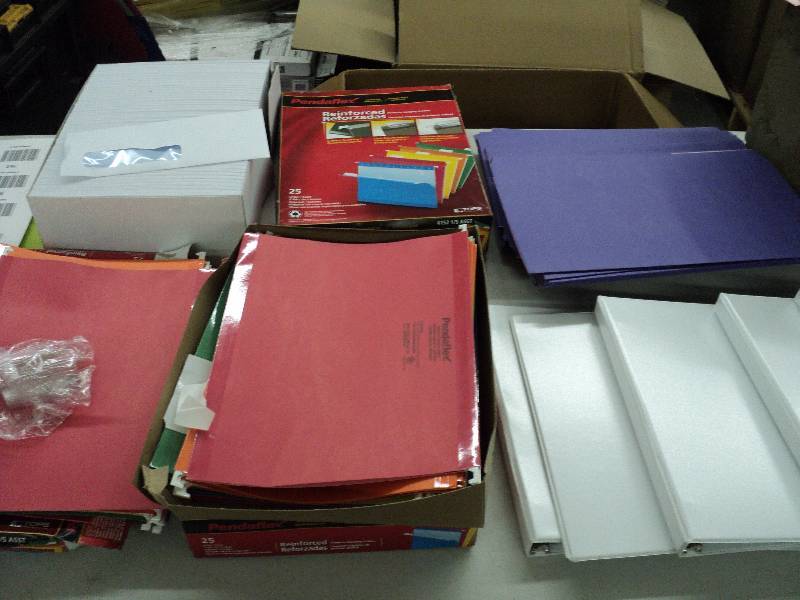 lot 150 image: office supplies...