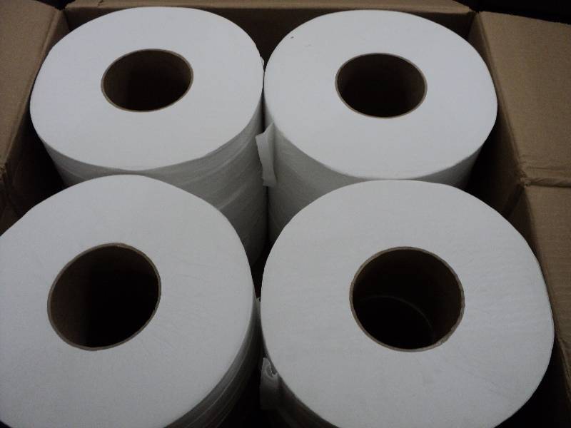 lot 155 image: 12 rolls of 9in toilet paper...