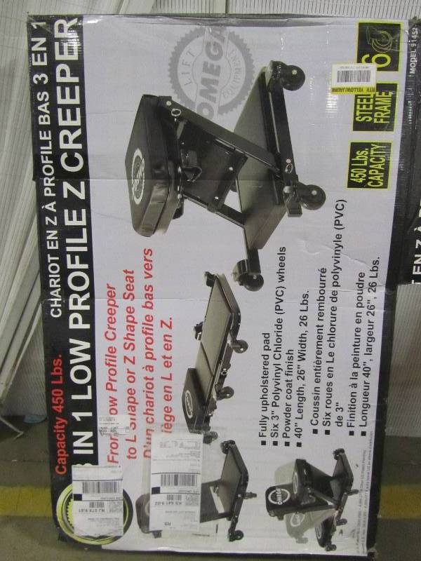 lot 15 image: Omega  450 lbs. Low Profile Z-Creeper