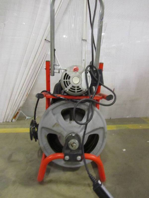 lot 22 image: RIDGID K-400 Drum Machine with C-32 IW Cable