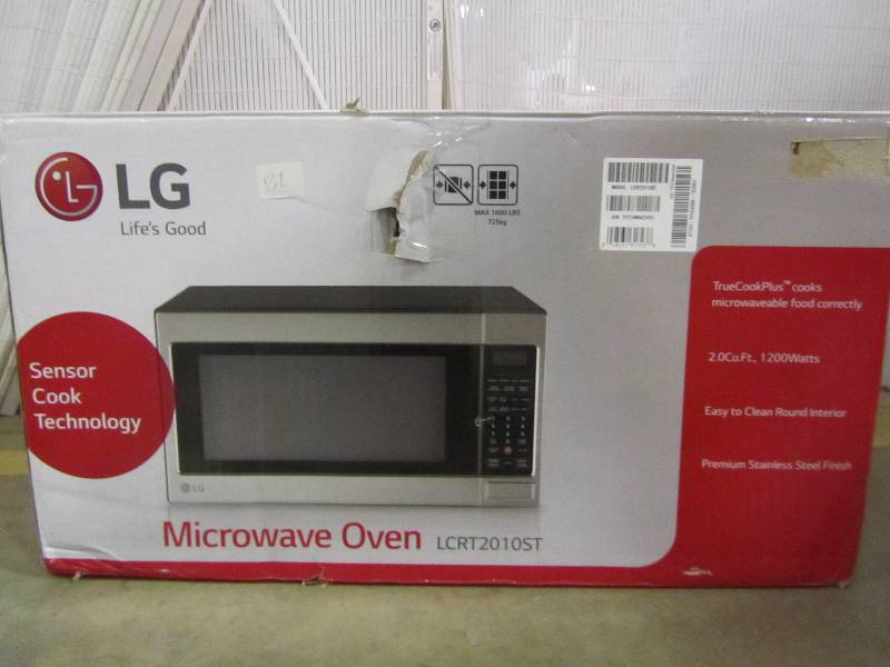 Lg Electronics 2 0 Cu Ft Countertop Microwave In Stainless Steel