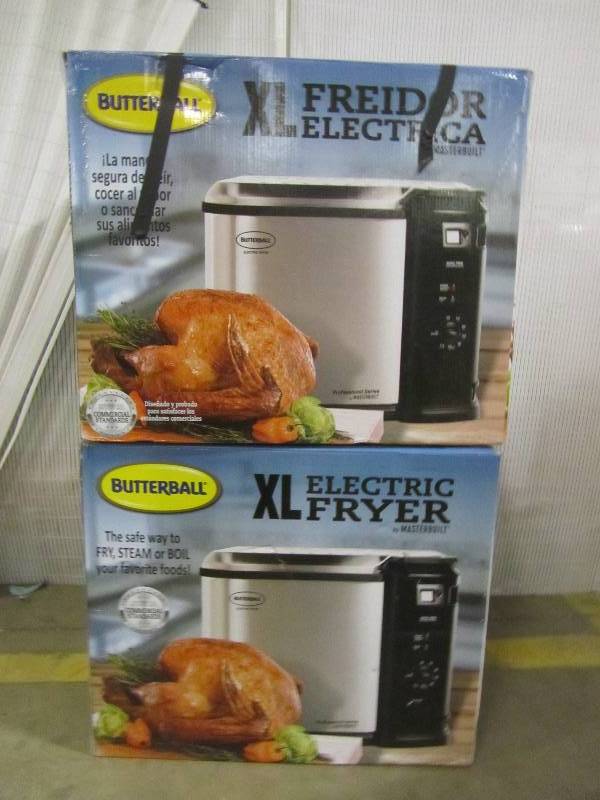 lot 44 image: Butterball MB23010618 XL Electric Fryer, Extra-Large