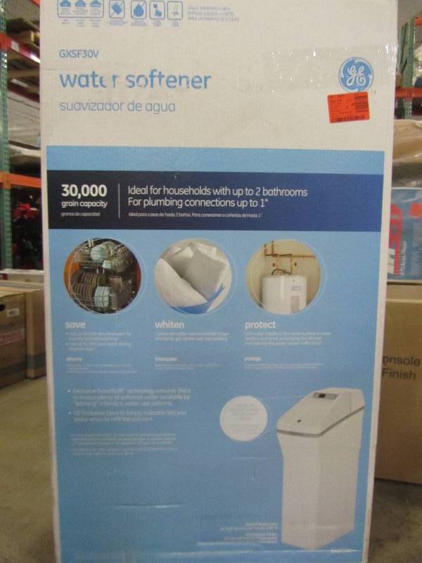 lot 59 image: GE GXSF30V 30,000 Grain Water Softener