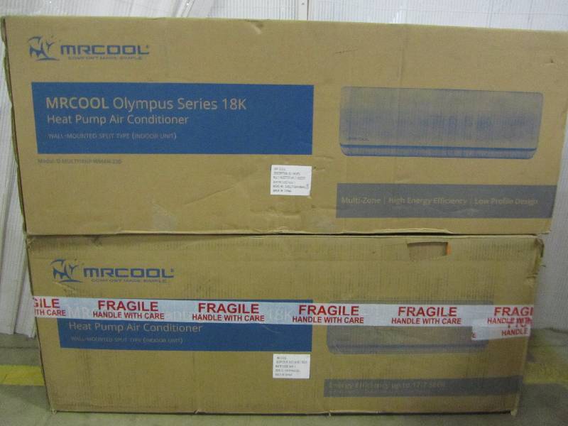 lot 61 image: MRCOOL Advantage 18K  in home unit only DIY 18,000 BTU  in home unit only