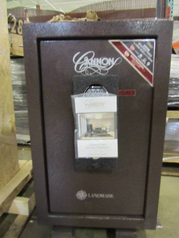 lot 67 image: Cannon Landmark Series 6.7 cu. ft. Electronic Lock Security Drop Safe in Brown with 60 Min. Fire Rating
