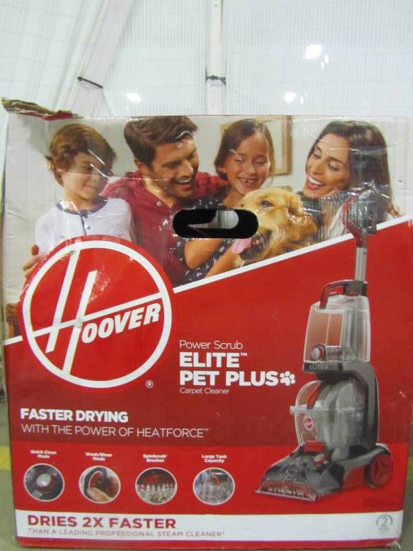 lot 71 image: Hoover  Power Scrub Elite Pet Plus Upright Carpet Cleaner